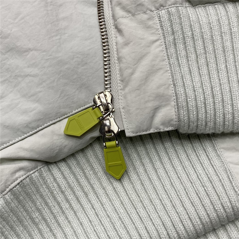 H**me5 turtleneck hooded down jacket