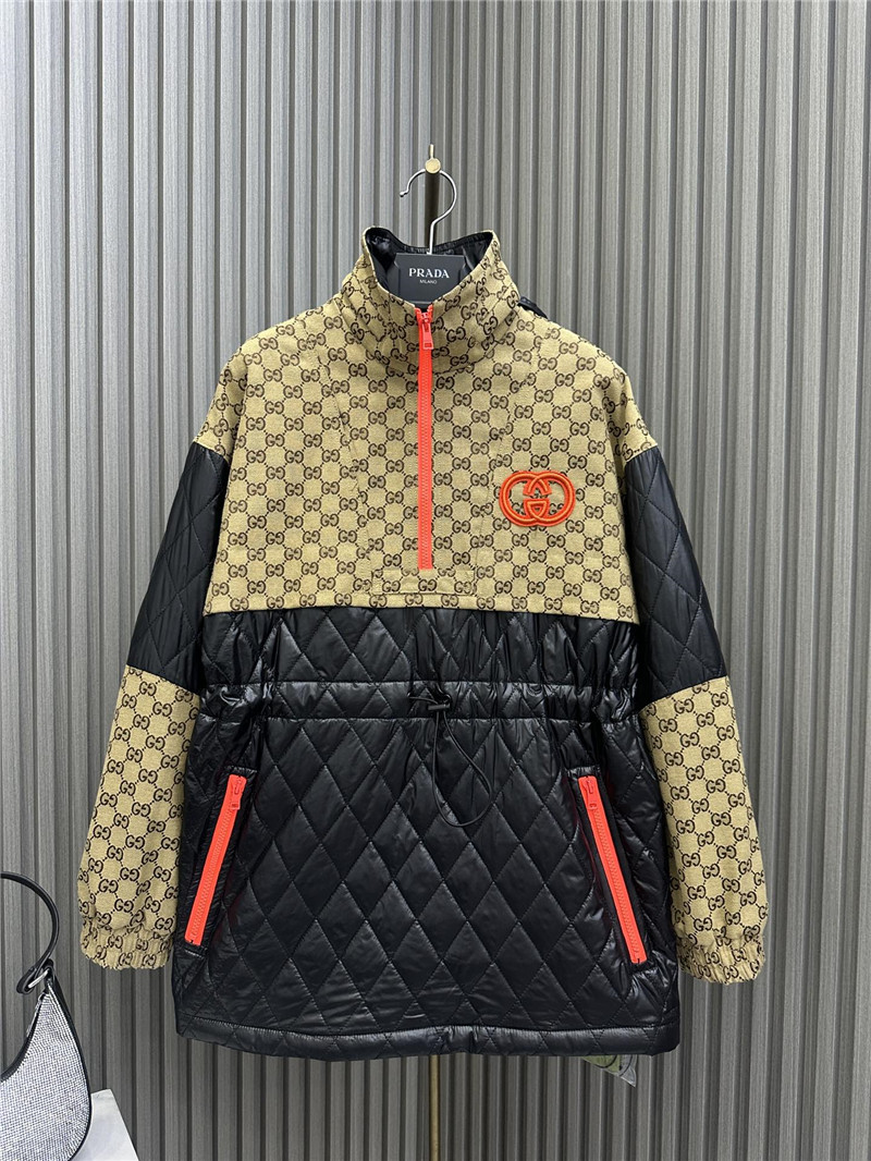 Gucci Logo Monogram Patchwork Sweatshirt