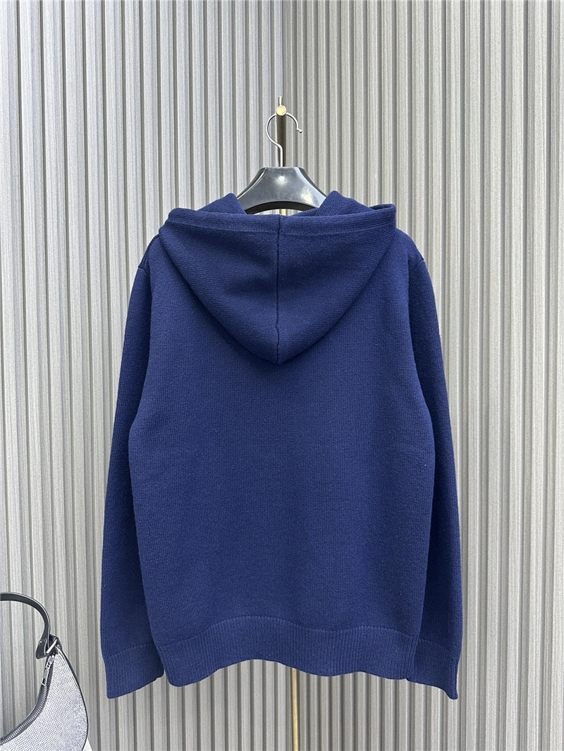 Ce1i*e logo hooded sweatshirt blue