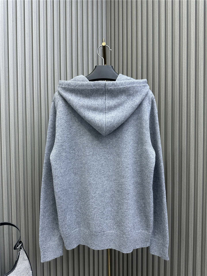 Ce1i*e logo hooded sweatshirt grey