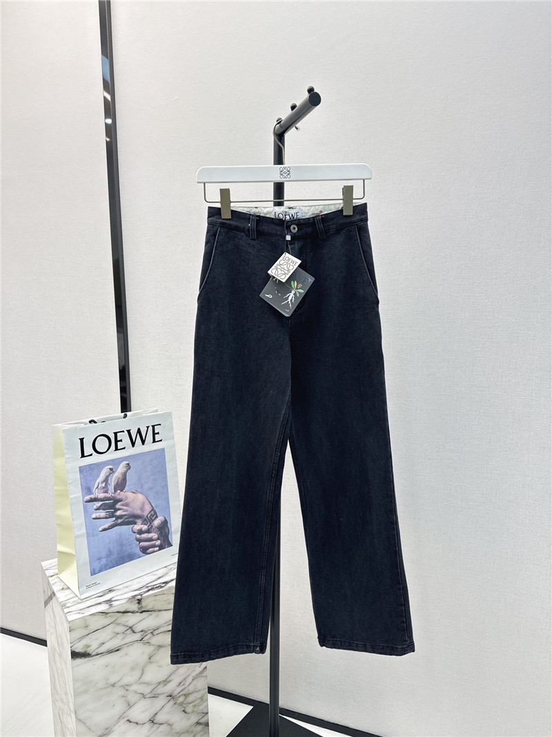 L0ew* new ginseng essence embroidery series jeans