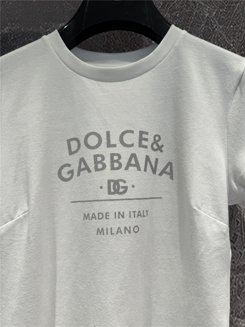 Dolce & Gabbana d&g monogram printed jersey t-shirt