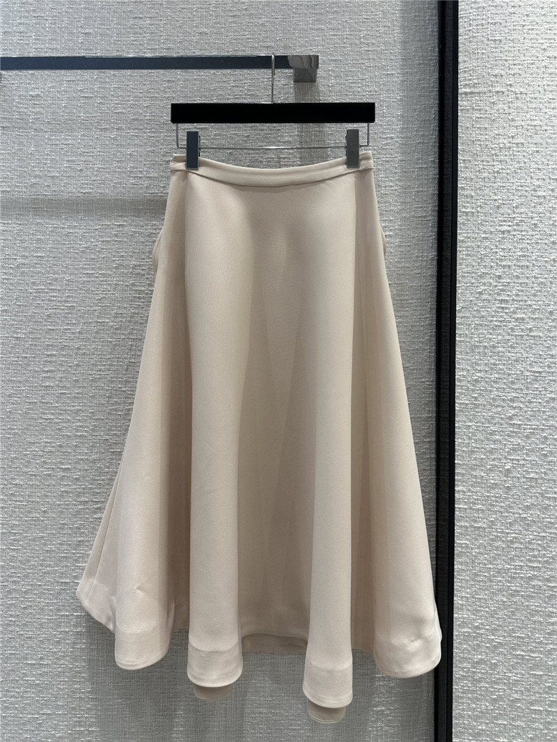 Va1e*ntin0 three-dimensional large flower pocket midi skirt