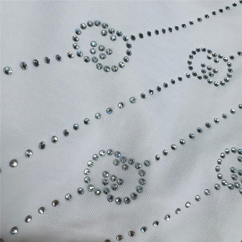 Gucci Embellished Hooded Sweatshirt White