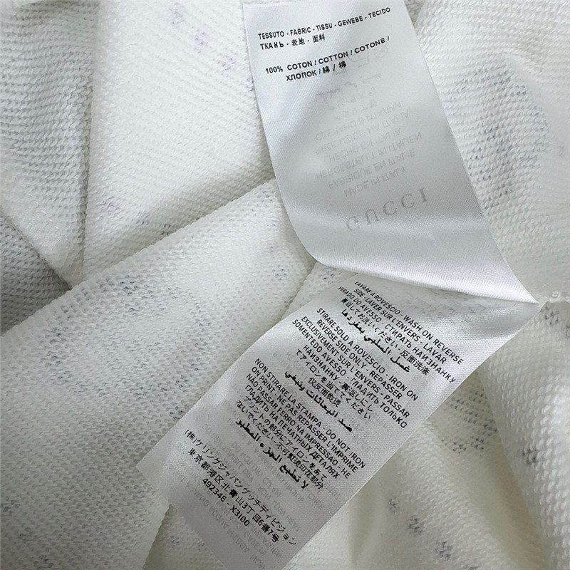 Gucci Embellished Hooded Sweatshirt White