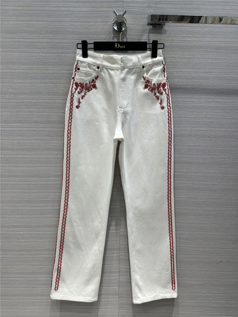 dior new straight jeans