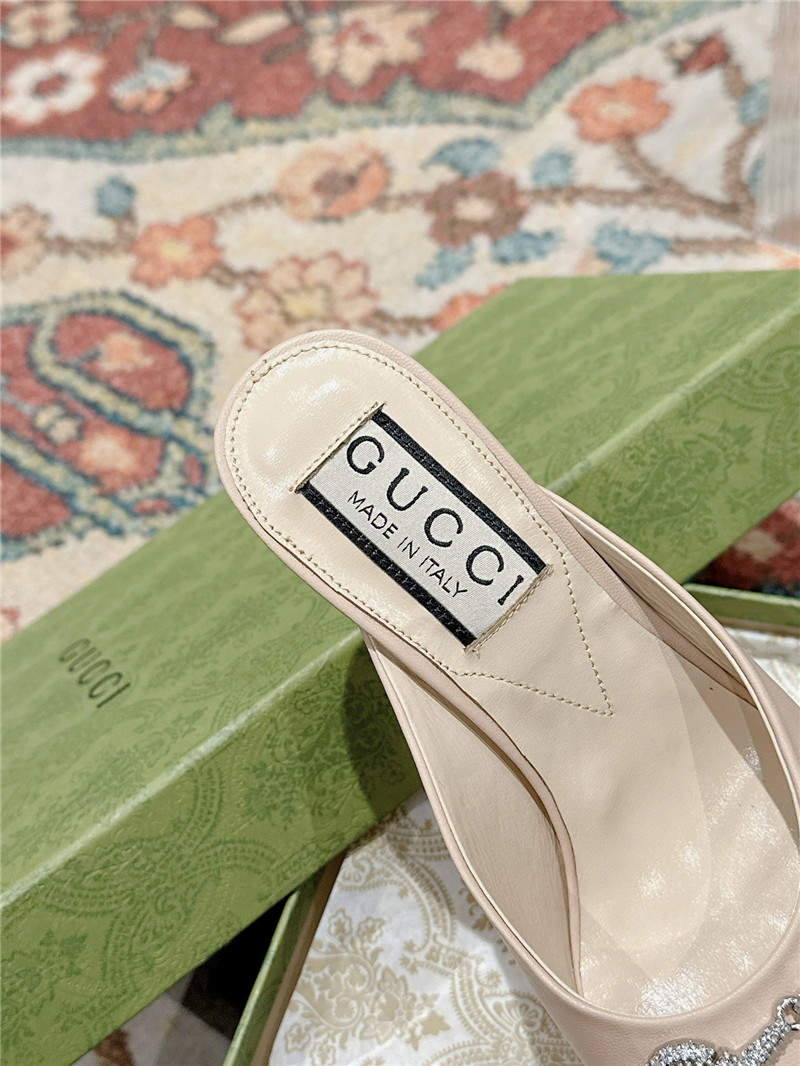 gvc*1 metal embellished crystal D1am0nd buckle half drag