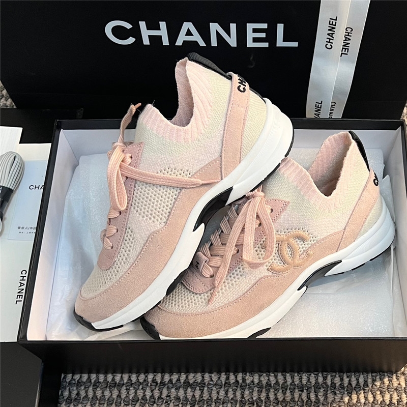 Ch**el women pink Ch**el sneakers