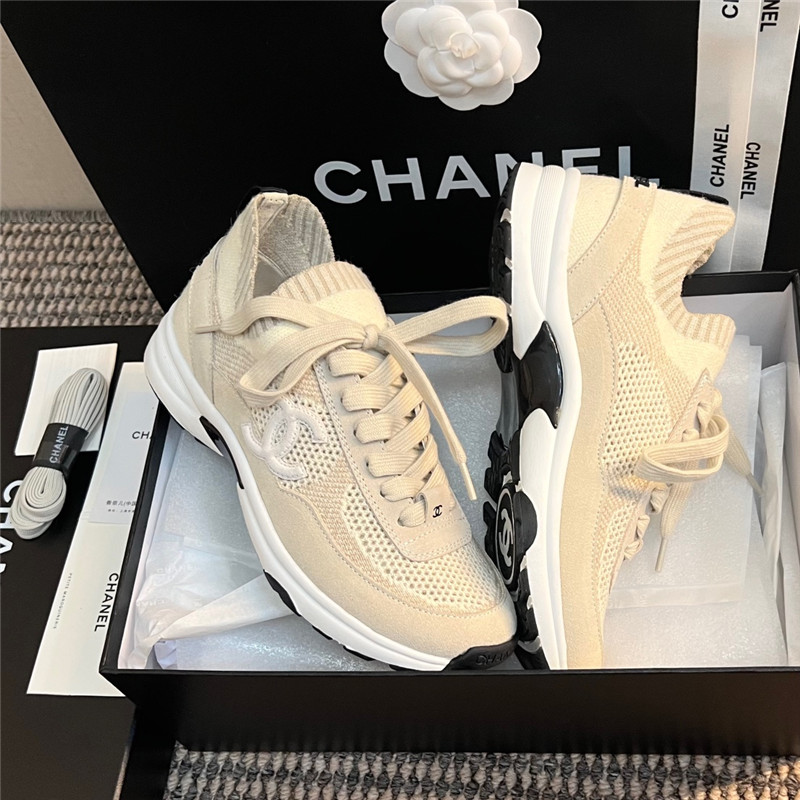 Ch**el women beige Ch**el sneakers