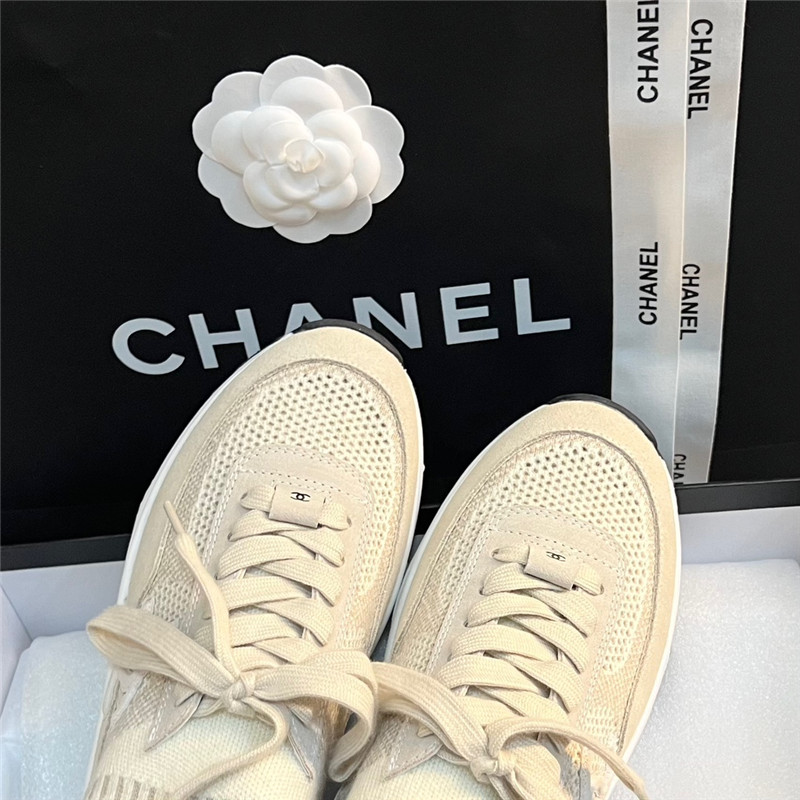 Ch**el women beige Ch**el sneakers