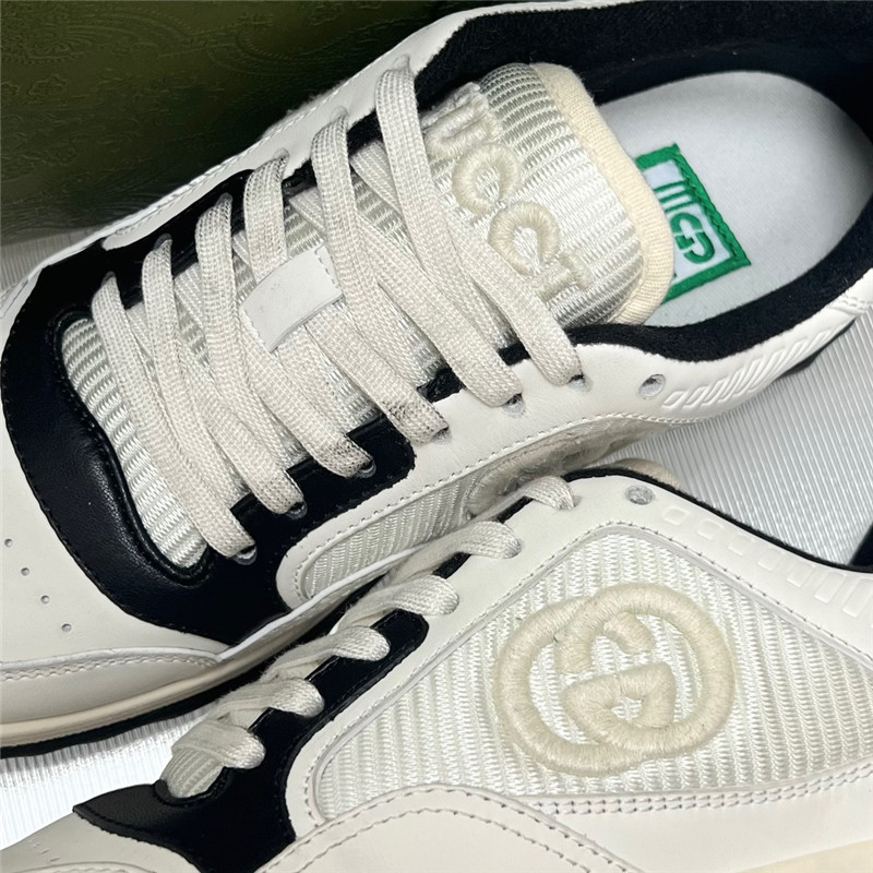 Gucci Black and White Women¡¯s GG Low Top Sneakers