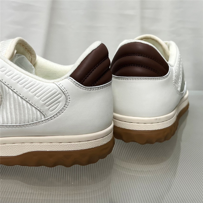 Gucci Brown White Women¡¯s GG Low Top Sneakers