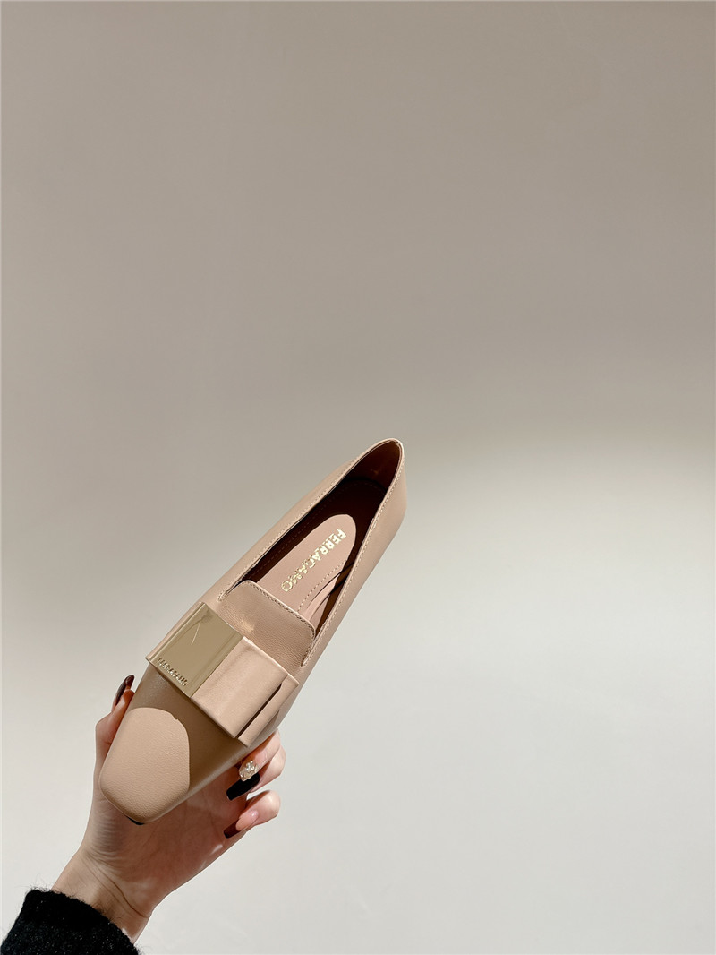Salvatore Ferragamo new small square toe pumps
