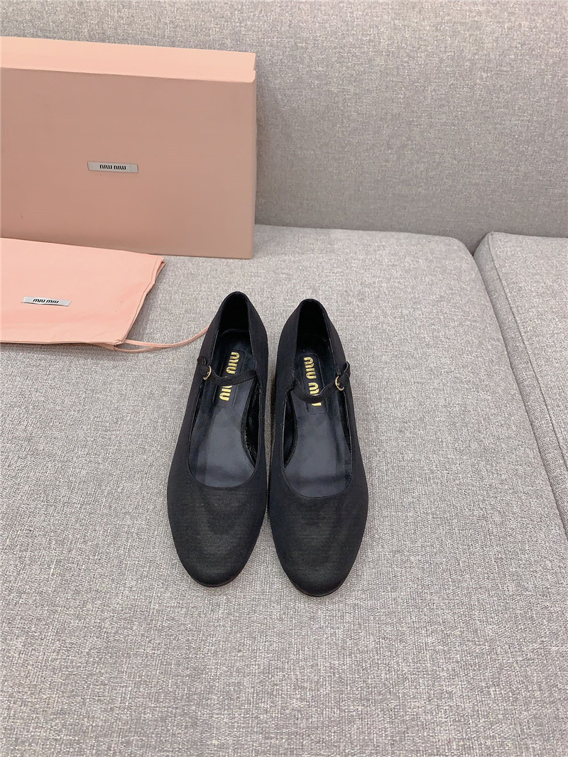 miumiu new thick heel Mary Jane shoes