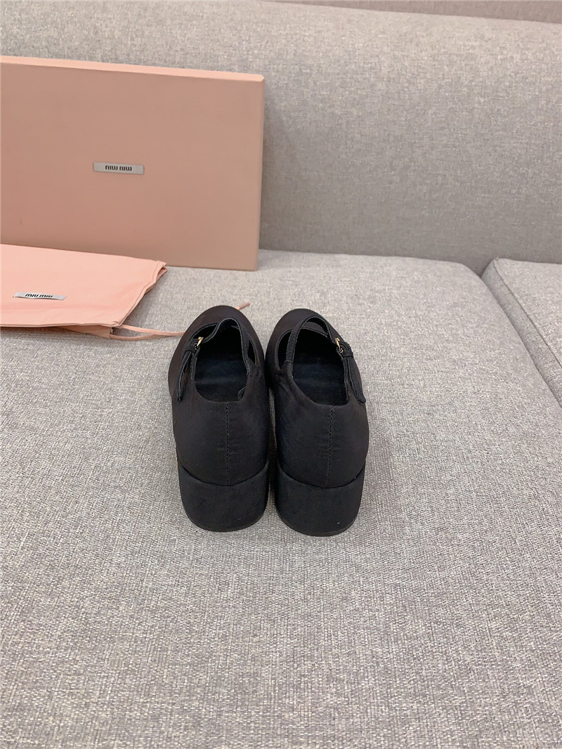 miumiu new thick heel Mary Jane shoes