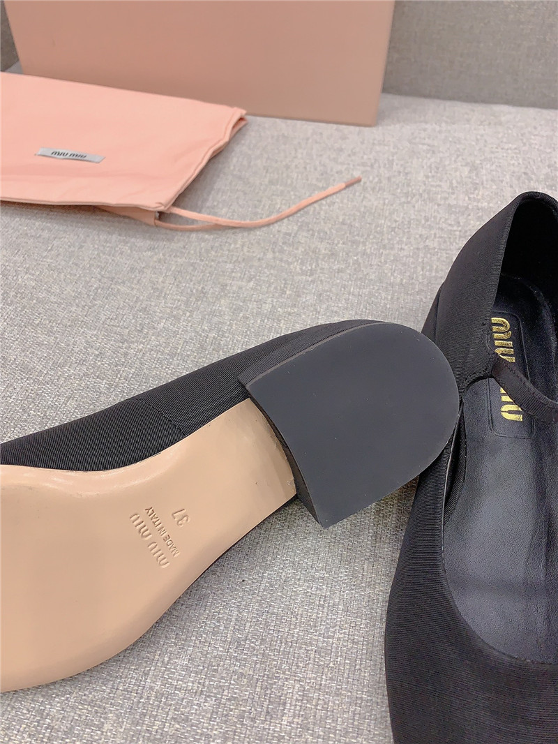 miumiu new thick heel Mary Jane shoes