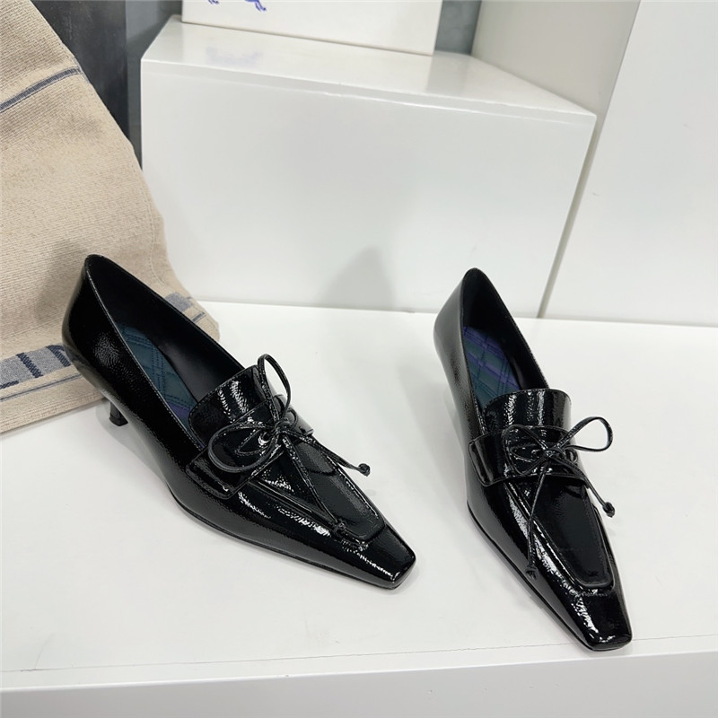 Burberry retro empty toe half drag