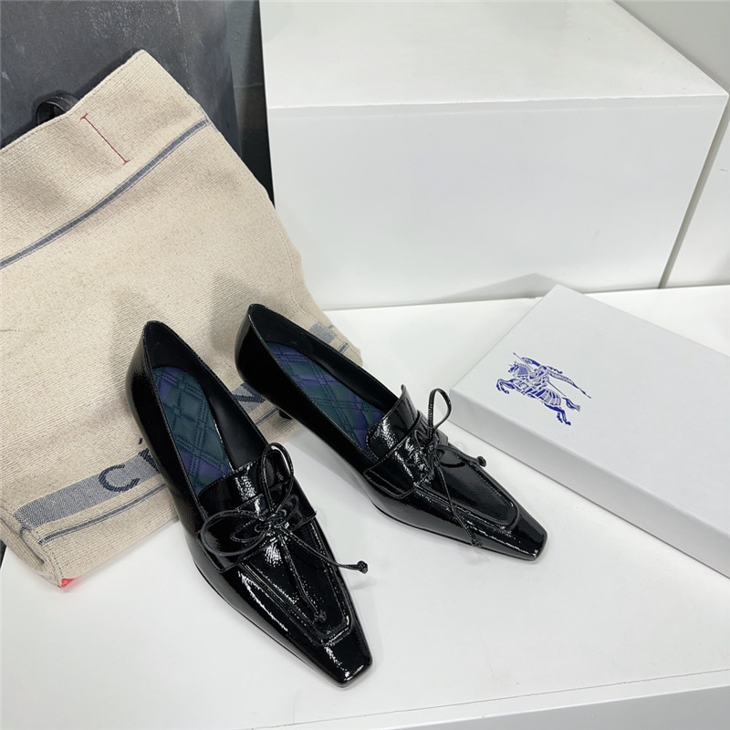 Burberry retro empty toe half drag