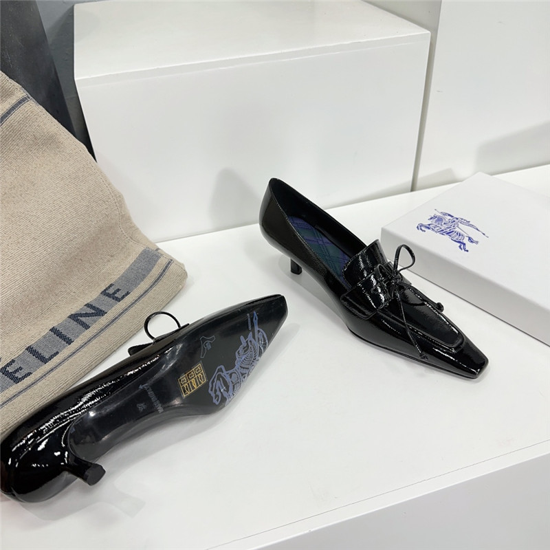 Burberry retro empty toe half drag