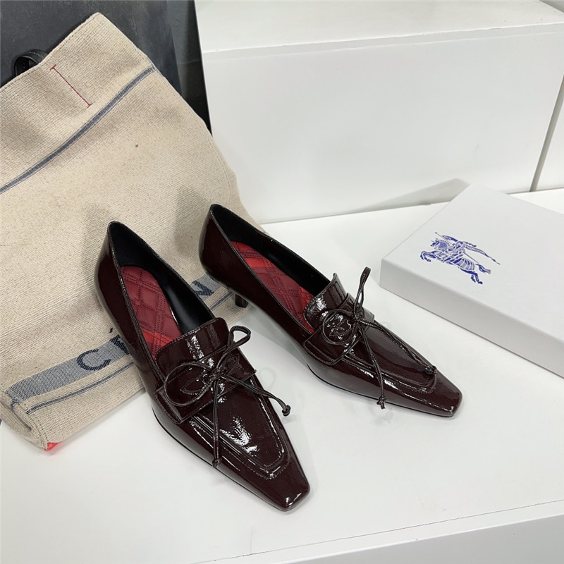 Burberry retro empty toe half drag