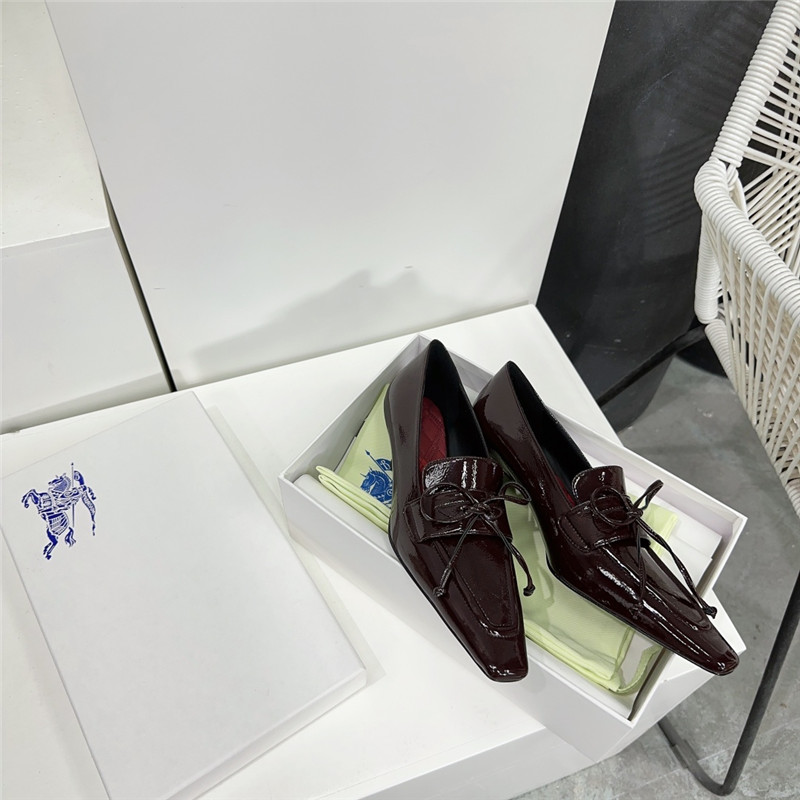 Burberry retro empty toe half drag