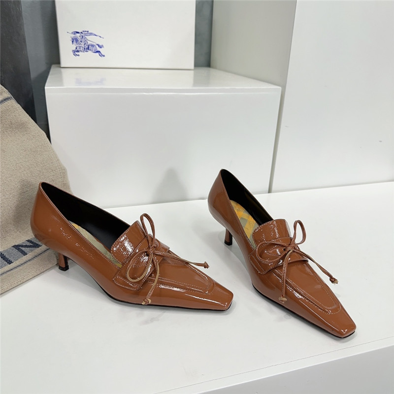 Burberry retro empty toe half drag