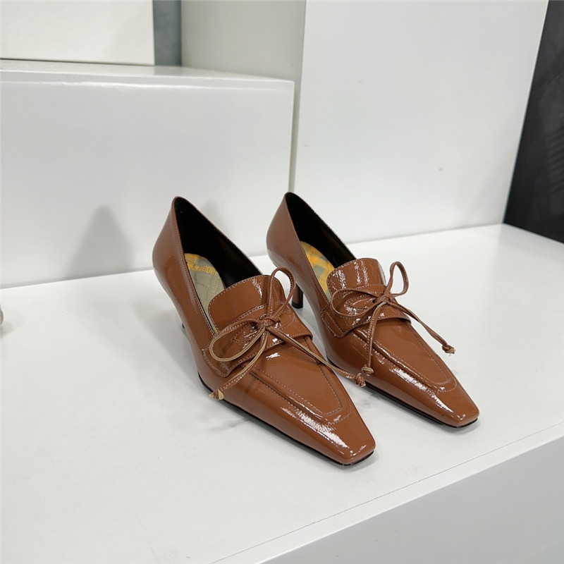 Burberry retro empty toe half drag