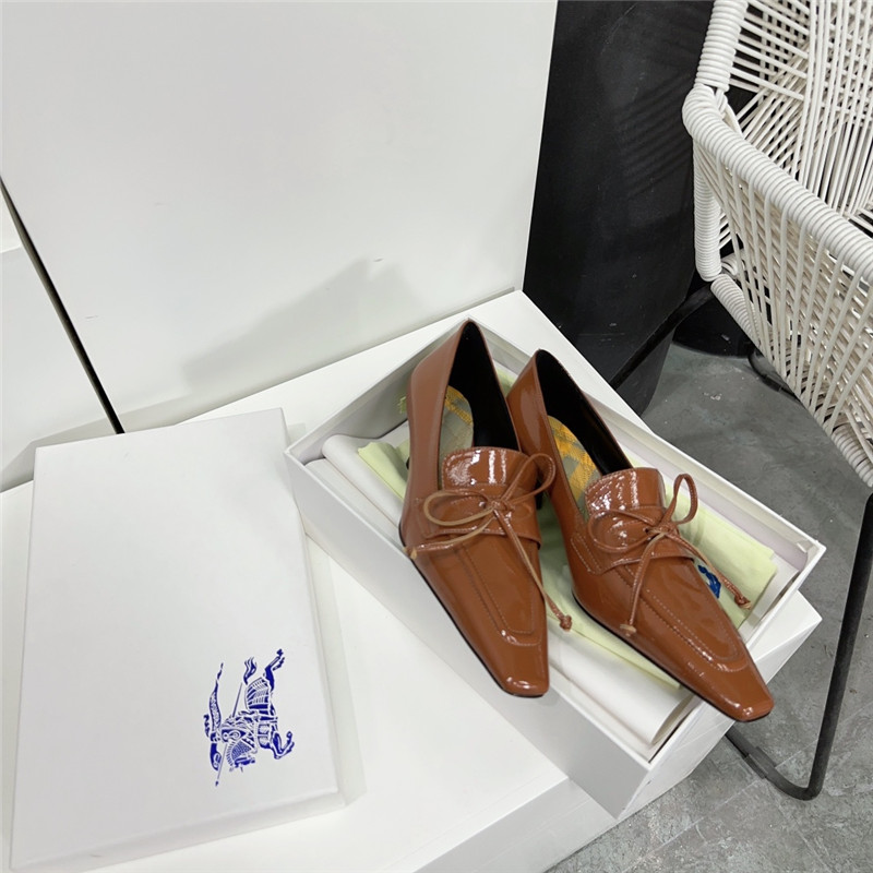 Burberry retro empty toe half drag