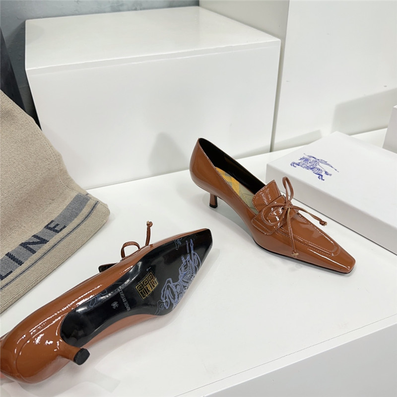 Burberry retro empty toe half drag