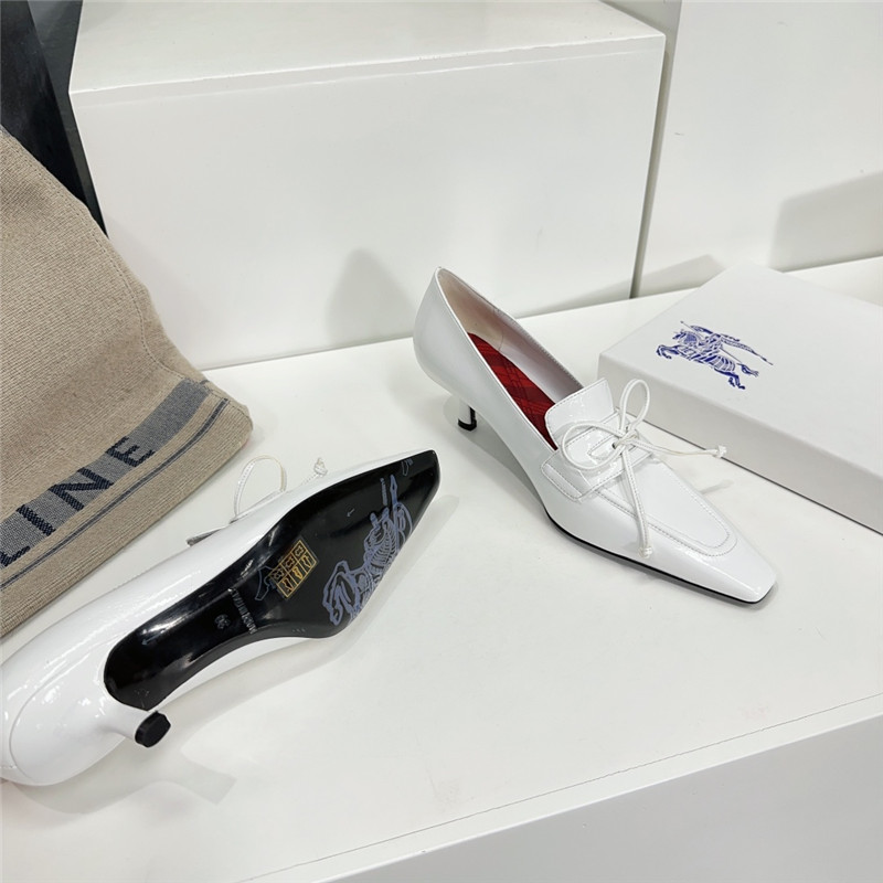 Burberry retro empty toe half drag