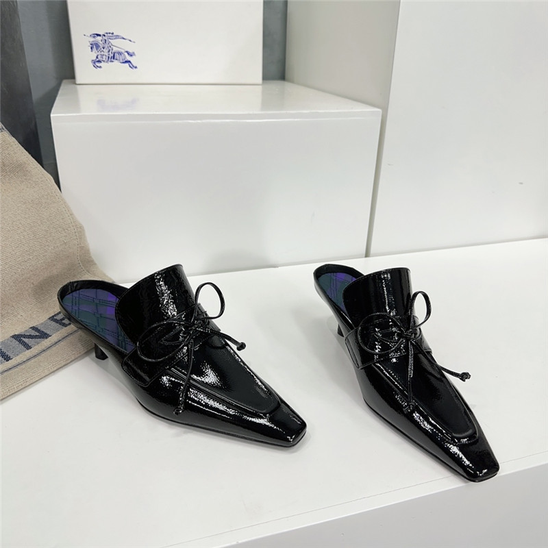 Burberry retro empty toe half drag