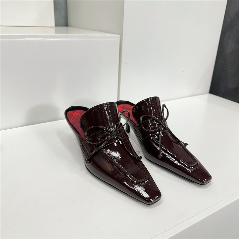 Burberry retro empty toe half drag