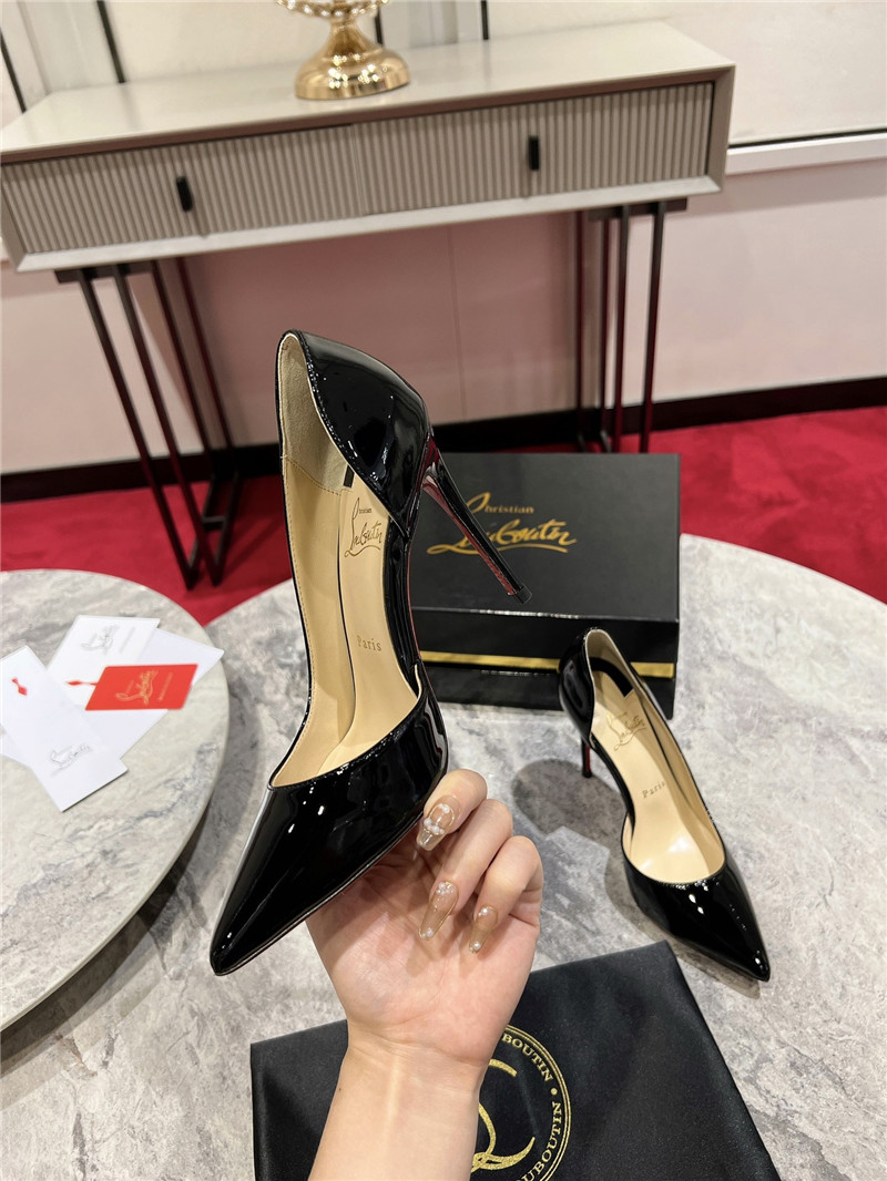 Chr1st1an louboutin side hollow shoes