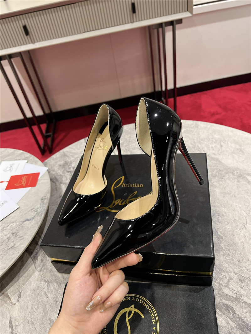 Chr1st1an louboutin side hollow shoes