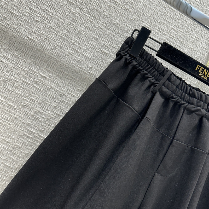 F**di pleated casual trousers