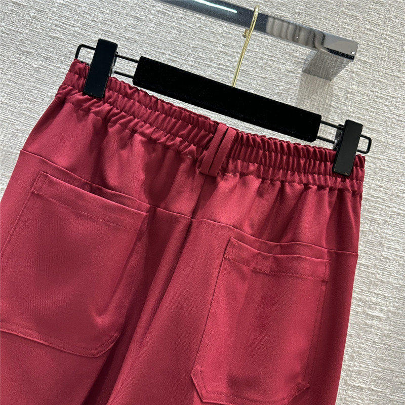 F**di pleated casual trousers