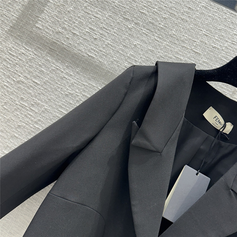 F**di tiered lapel blazer