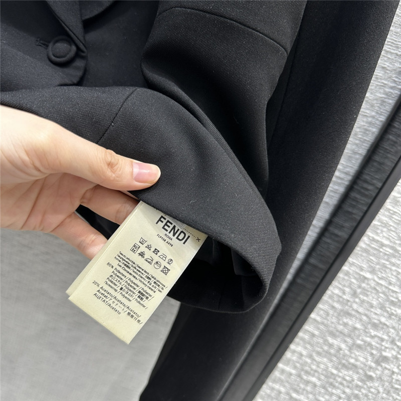 F**di tiered lapel blazer