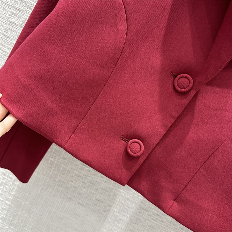 fendi tiered lapel blazer