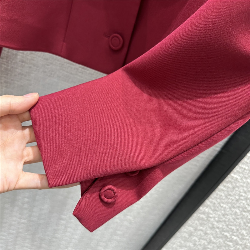 fendi tiered lapel blazer