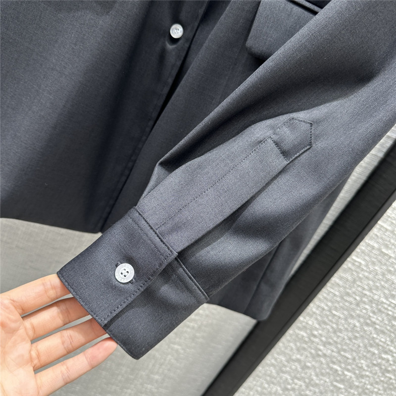 prada premium gray suit shorts suit