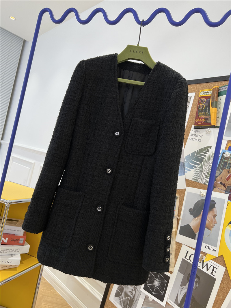 Gvc*1 wool melange jacket