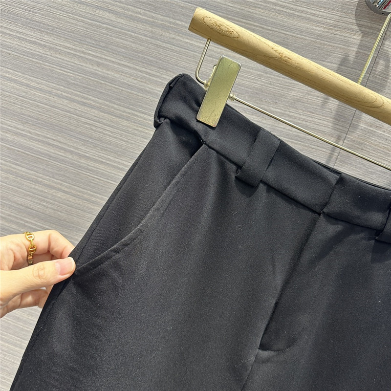 A1exa*der wang worsted fabric straight suit trousers