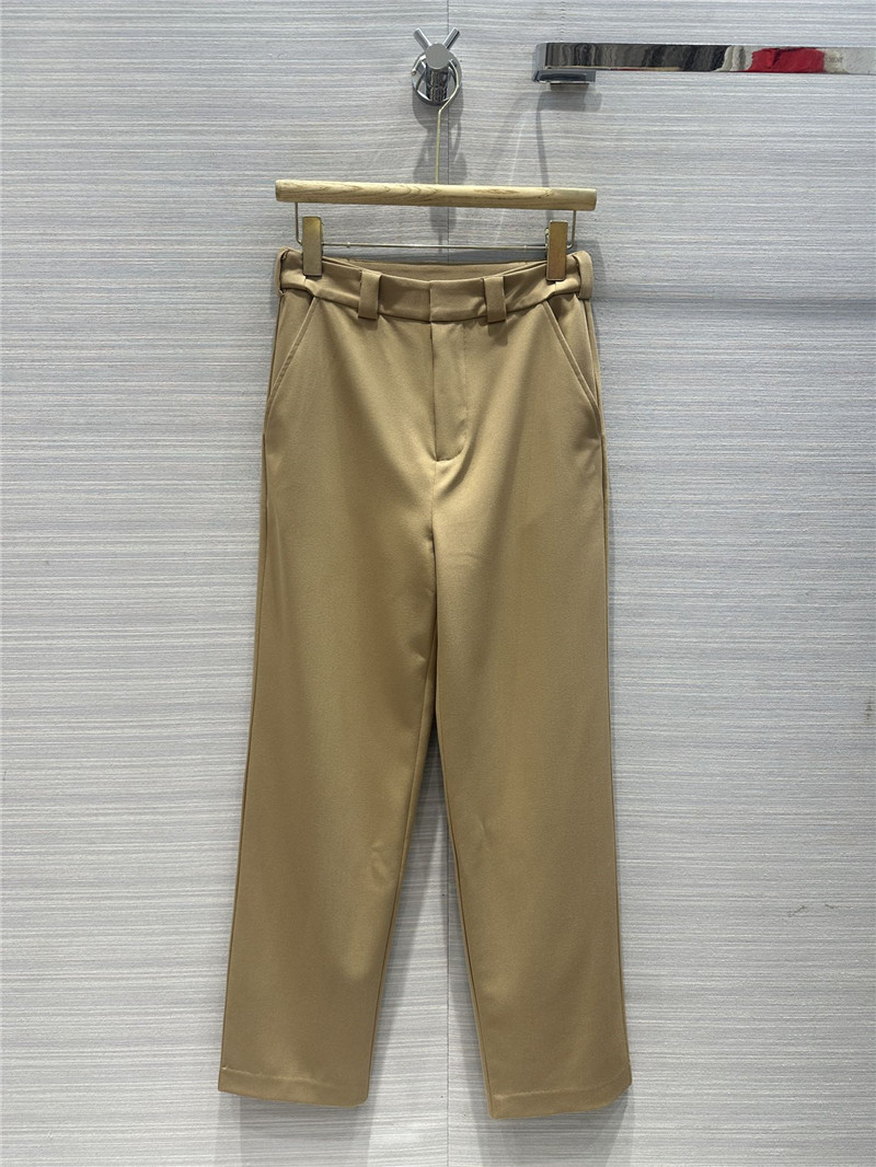 alexander wang worsted fabric straight suit trousers