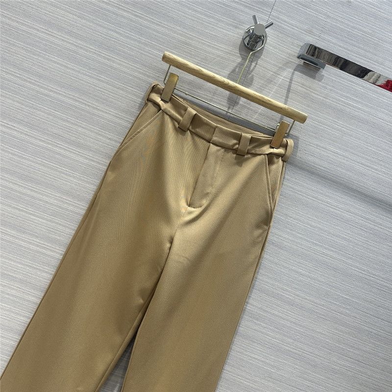 A1exa*der wang worsted fabric straight suit trousers