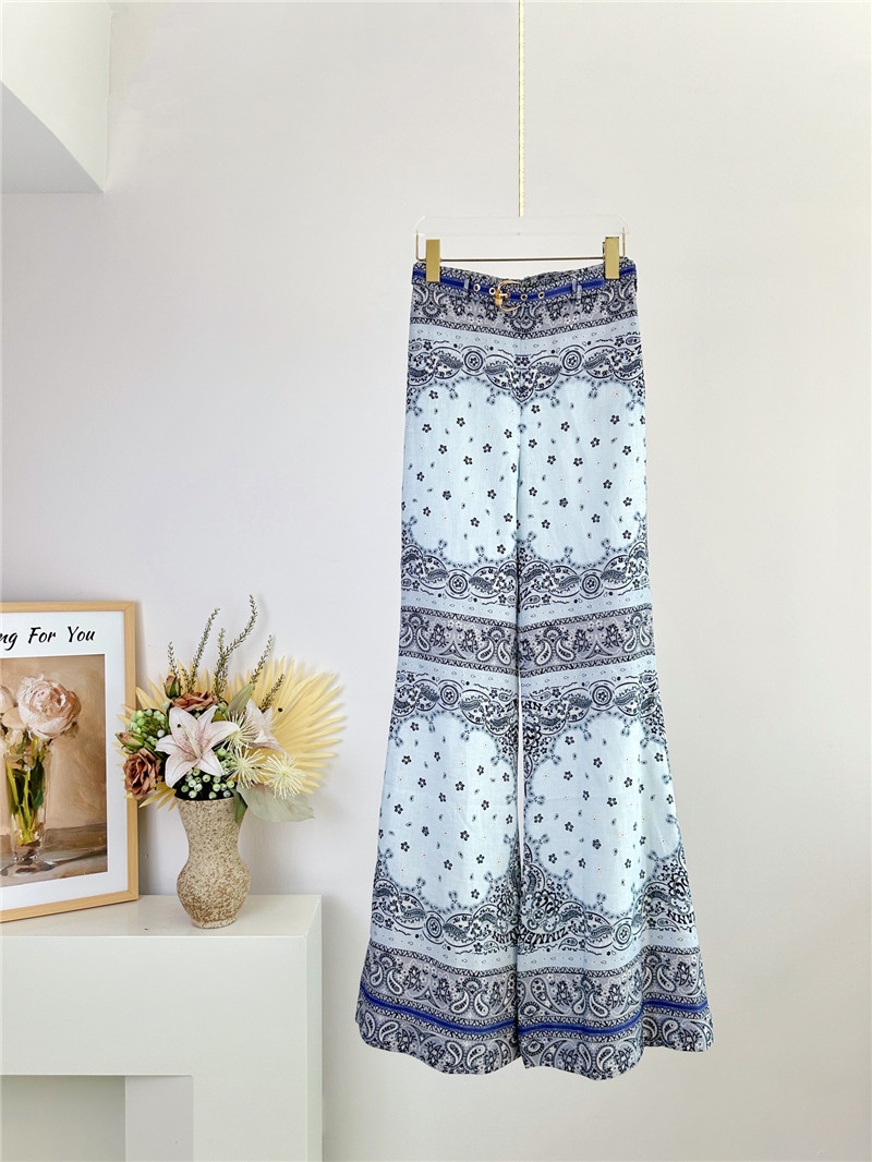 zimm flared trousers