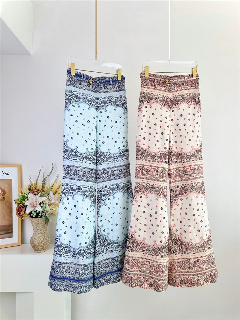 zimm flared trousers