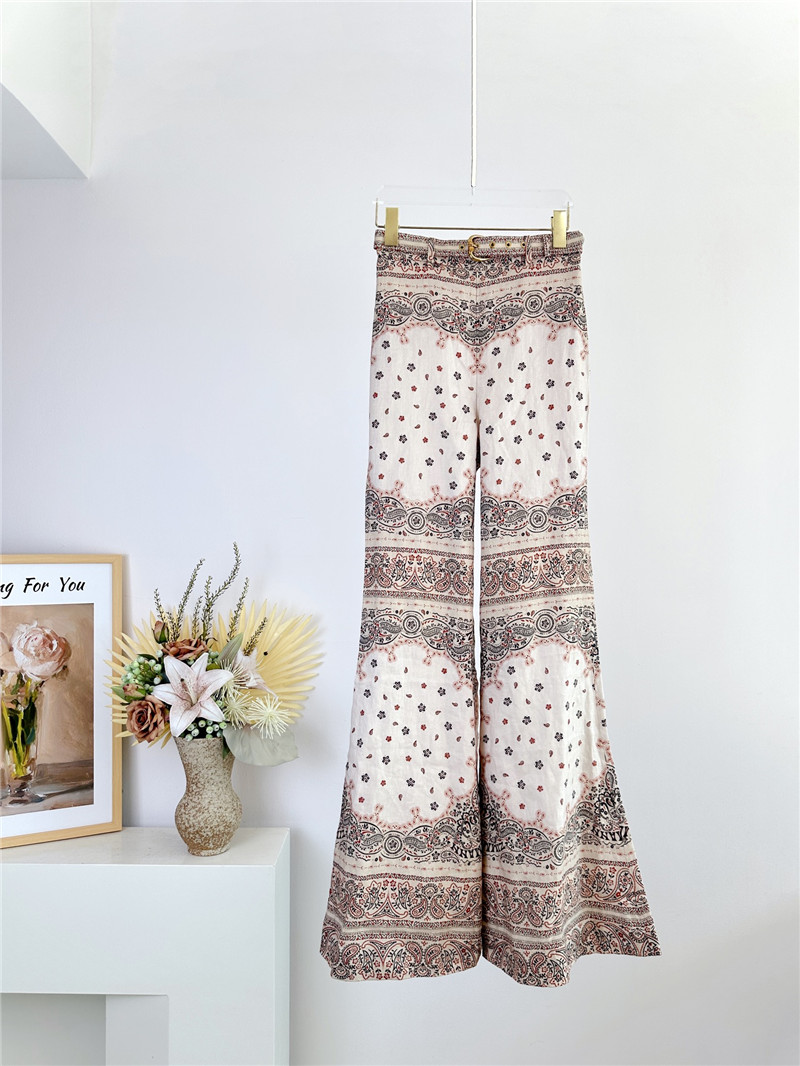 zimm flared trousers