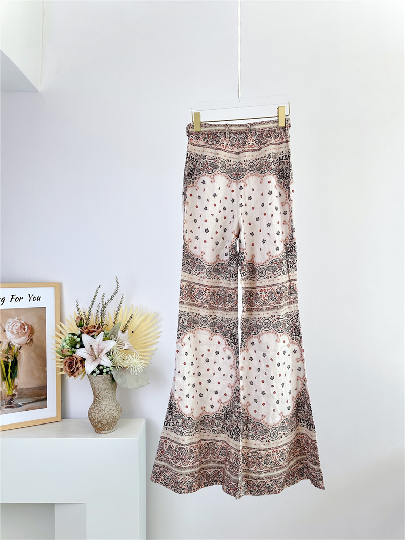 zimm flared trousers