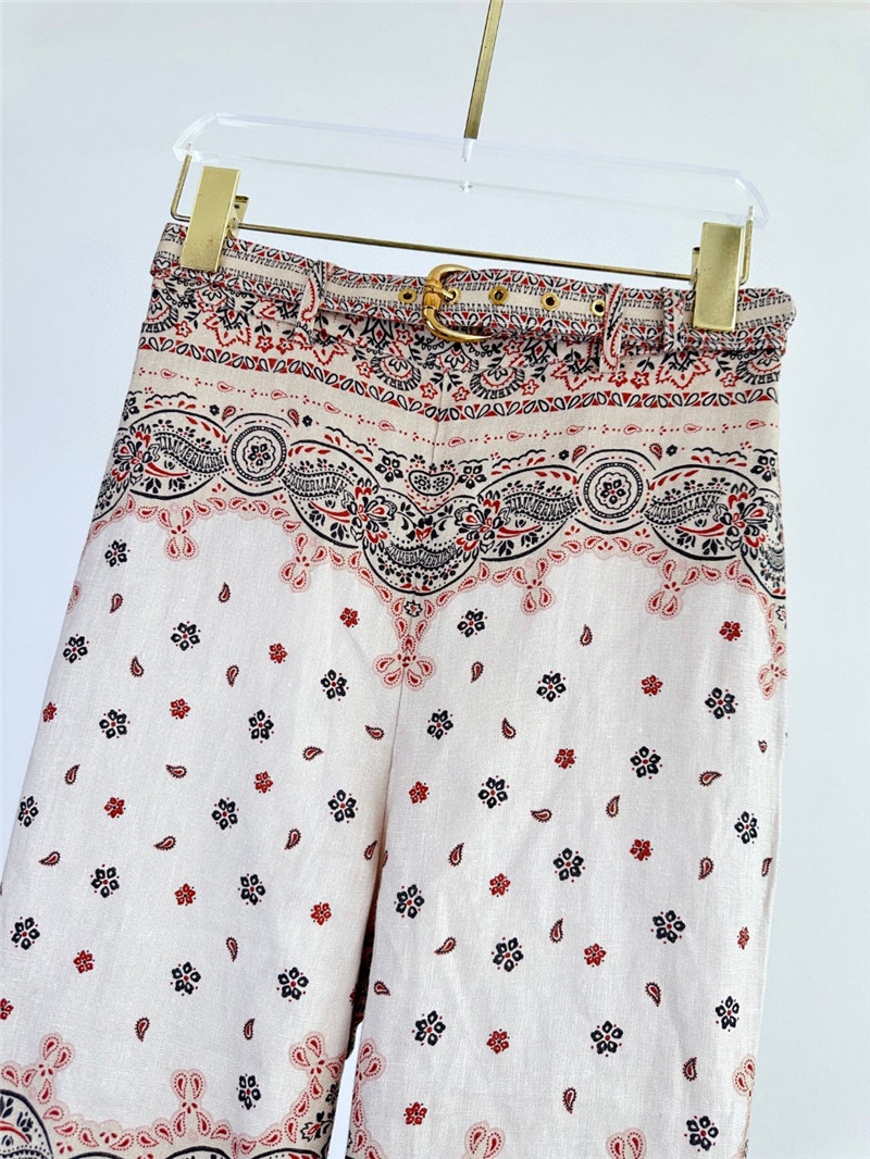 zimm flared trousers